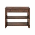 Kd Cama De Bebe 36 in. Stockbridge Wood Sofa & TV Console with Drawer KD3239658